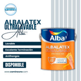 Albalatex Ultralavable x 04 litros