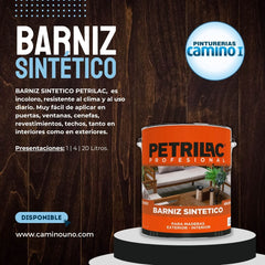 Barniz Sintetico Petrilac x 01 litros
