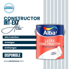 Constructor Interior Exterior Alba x 20 litros