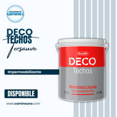 Membrana en pasta Deco Techos Tersuave x 10 kg
