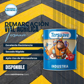Demarcacion Vial Acrilica Tersuave x 04 litros