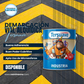 Demarcacion Vial Alquidica Tersuave x 04 litros
