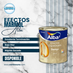 Base Design Efecto Marmol Alba x 3.24 litros
