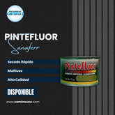 Esmalte Fluorescente Pintefluor Sanaferr x 1/8 litros