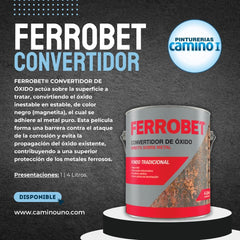 Convertidor de Oxido Ferrobet® Petrilac® x 04 litros