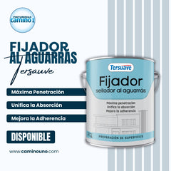 Fijador al Aguarras Tersuave x 04 litros
