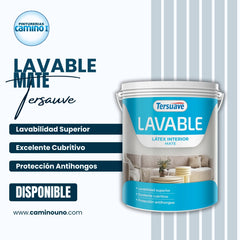 Lavable Interior Mate Tersuave x 20 litros