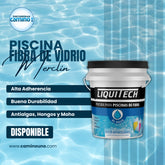 Liquitech Piscina para Fibra de Vidrio Merclin x 04 litros