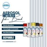 Aerosol Metálico Tek Bond X 350 mililitros