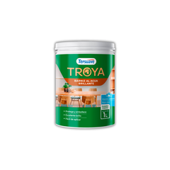 Troya Barniz al Agua Satinado Tersuave x 01 litros