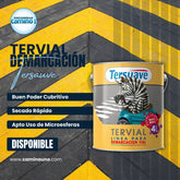 Demarcacion Vial Tervial Tersuave x 04 litros