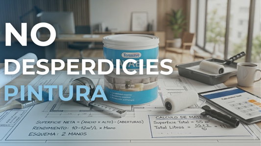 No desperdicies pintura