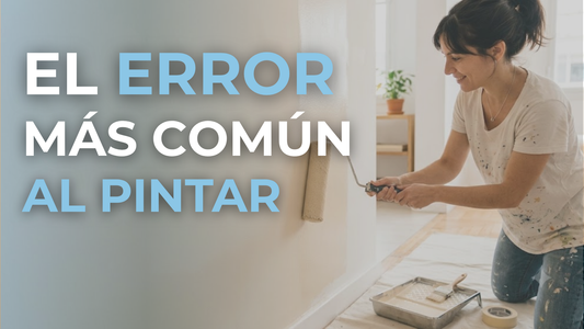 El error más común al pintar