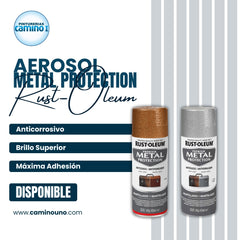 Aerosol Martillado Plata Rust-Oleum x 340 litros