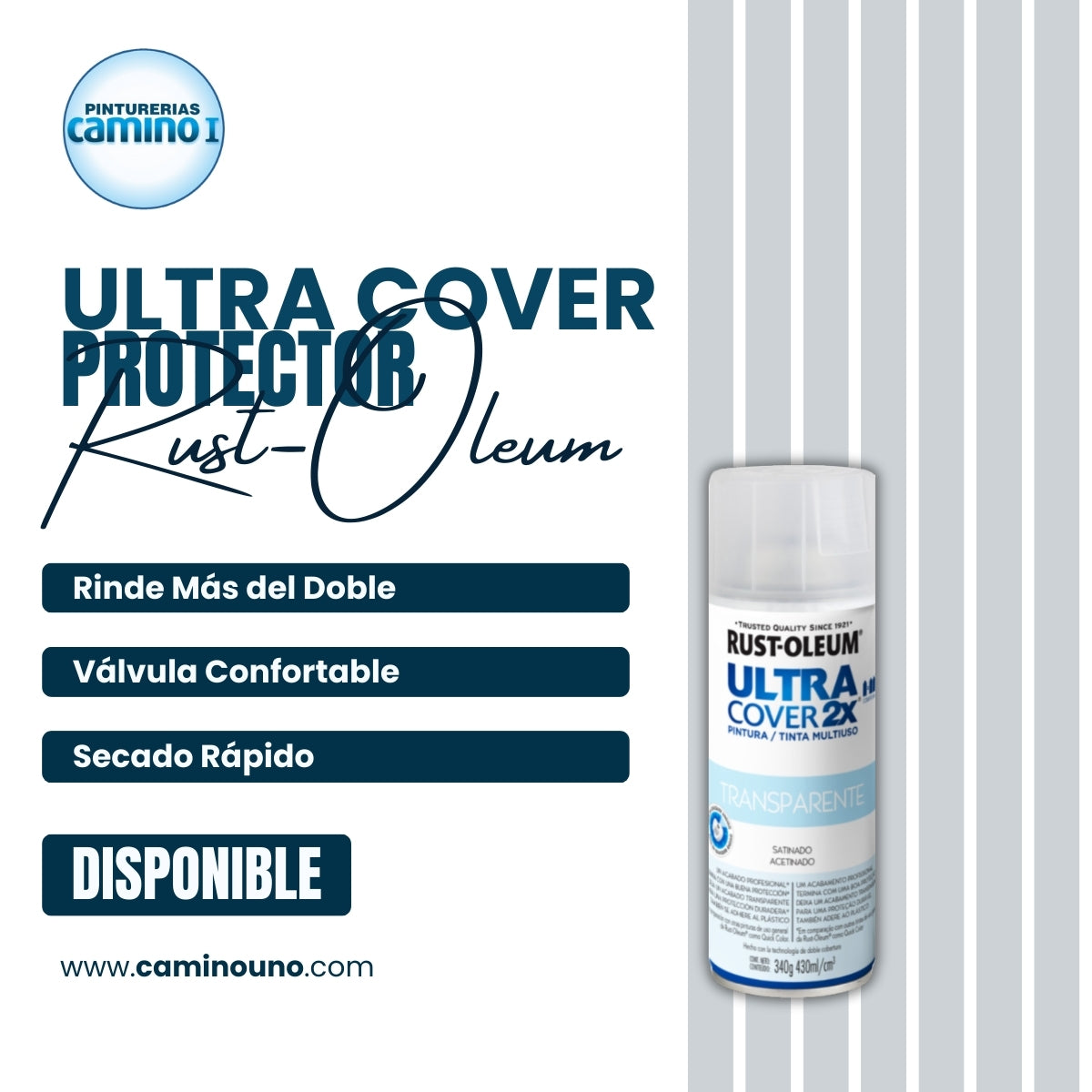 Aerosol Protector Rust-Oleum x 340 gramos