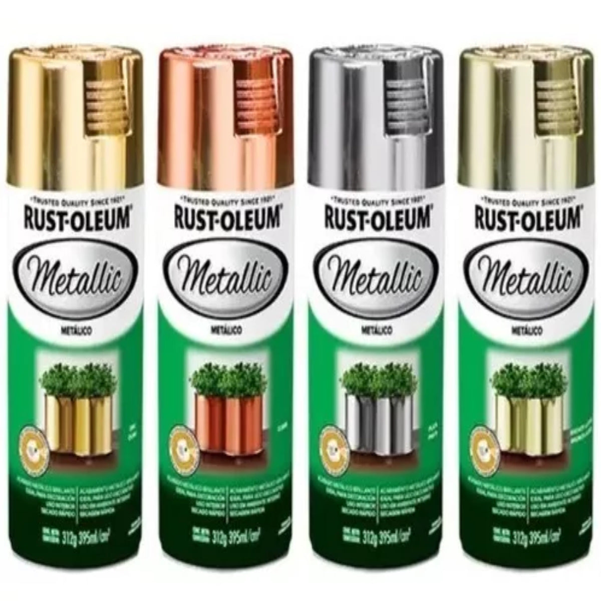 Aerosol Metalico Rust-Oleum x 312 gramos