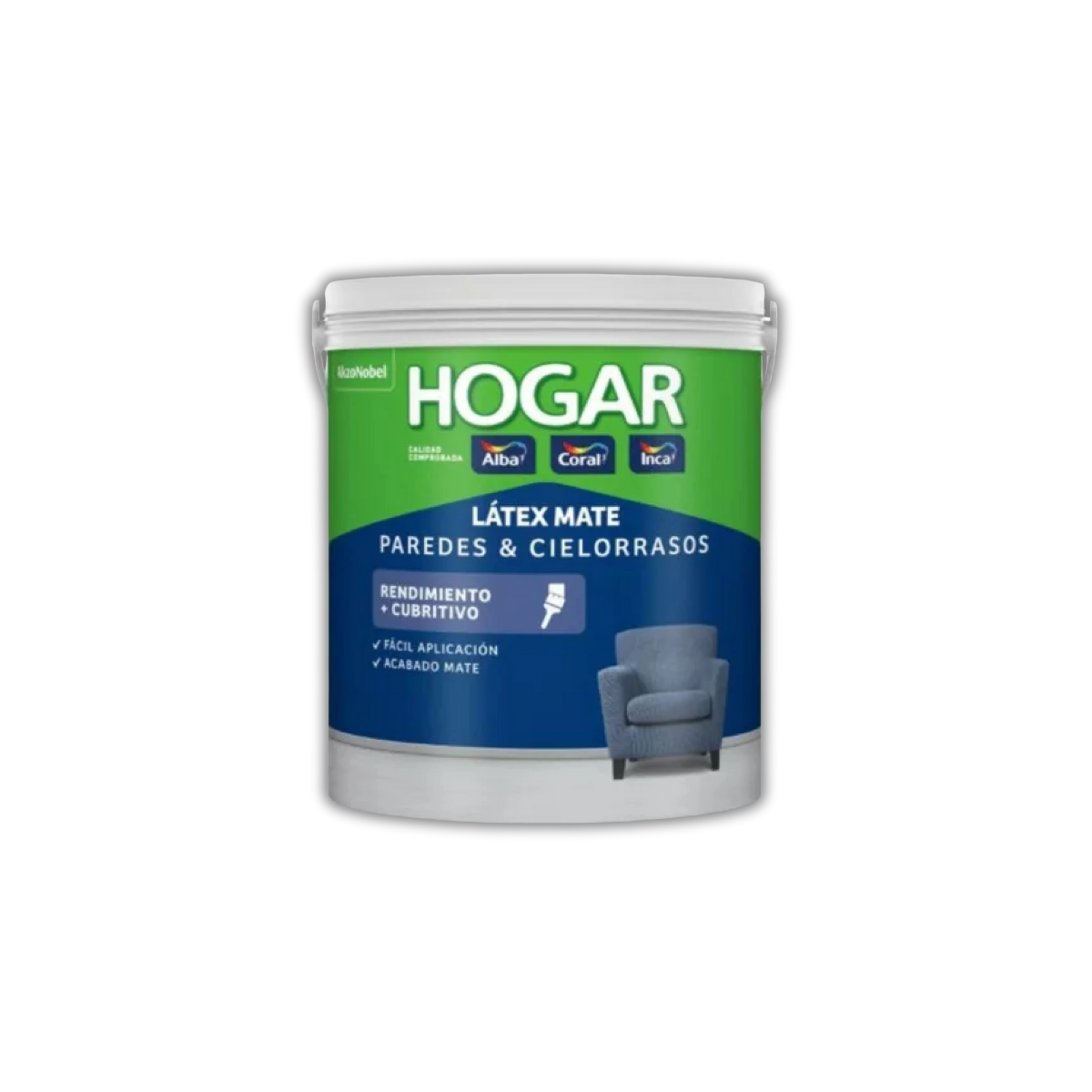 Latex Interior Exterior Hogar Alba x 20 litros