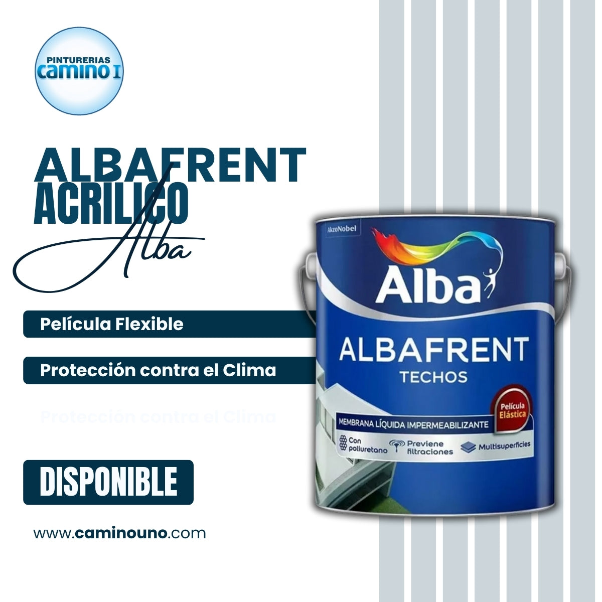 Albafrent Techos x 04 kilos