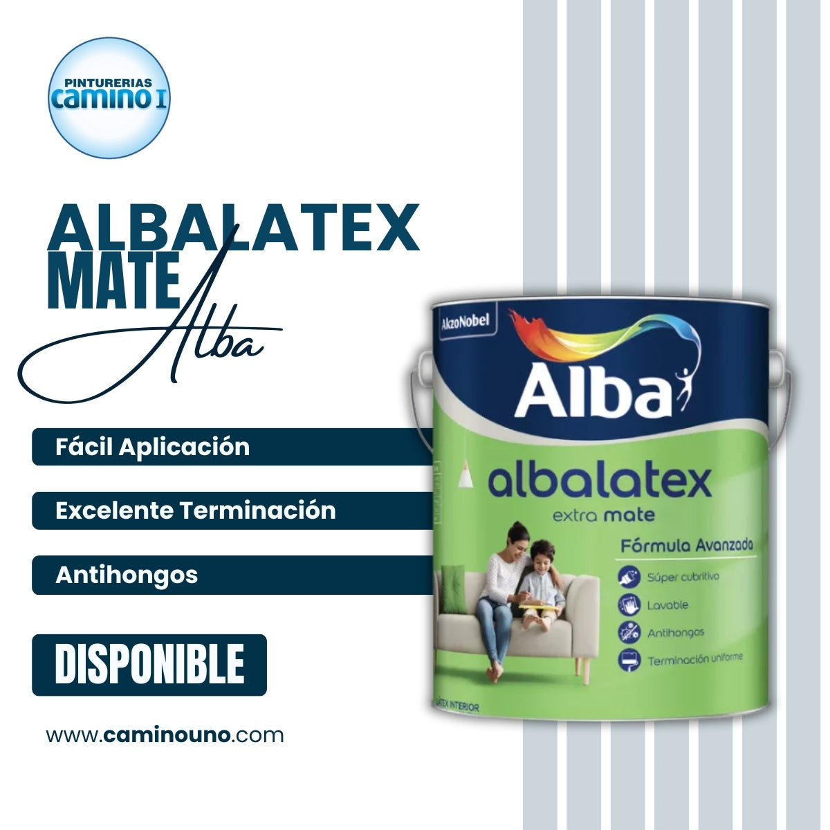Albalatex Extra Mate Interior x 01 litros
