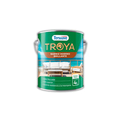 Troya Barniz Marino Brillante Tersuave x 04 litros