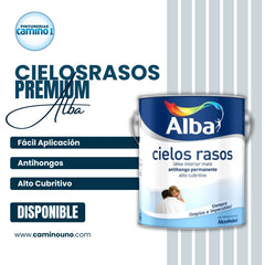 Cielorraso Premium Alba x 10 litros