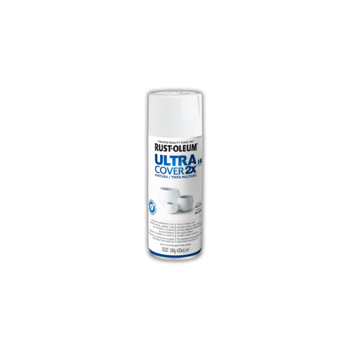 Aerosol Ultra Cover Brillante Rust-Oleum x 340 gramos