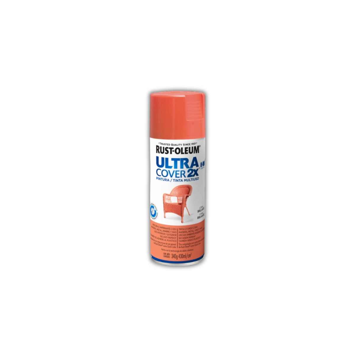 Aerosol Ultra Cover Brillante Rust-Oleum x 340 gramos