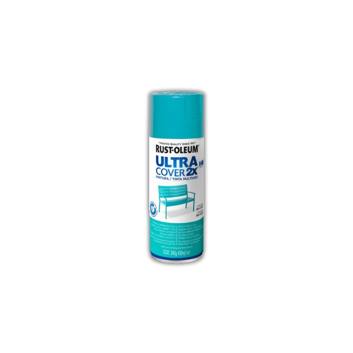 Aerosol Ultra Cover Brillante Rust-Oleum x 340 gramos