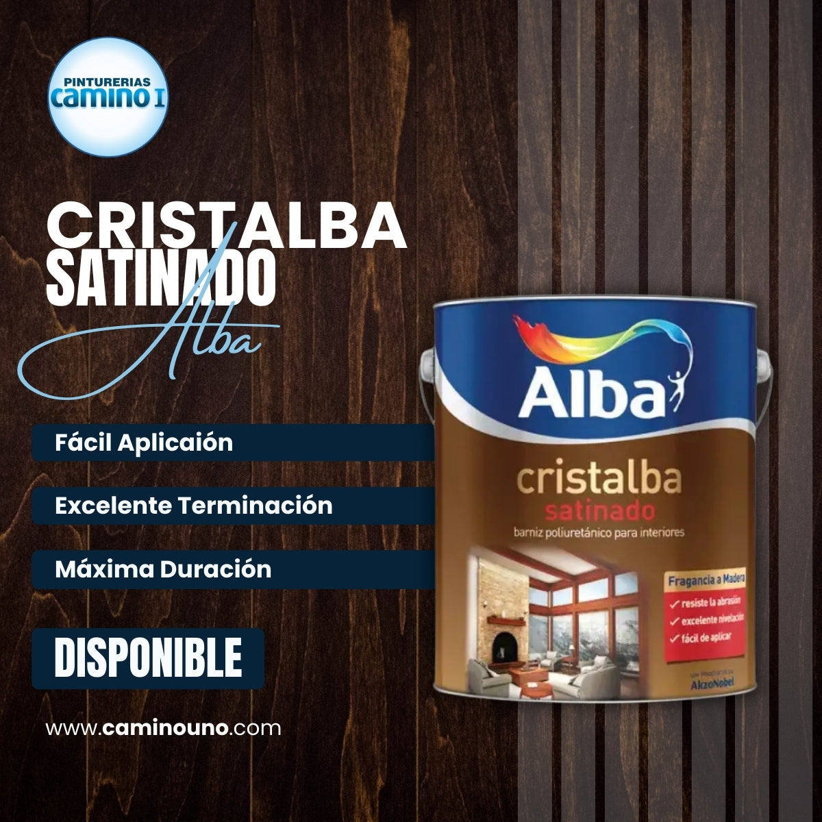 Cristalba Satinado x 01 litros