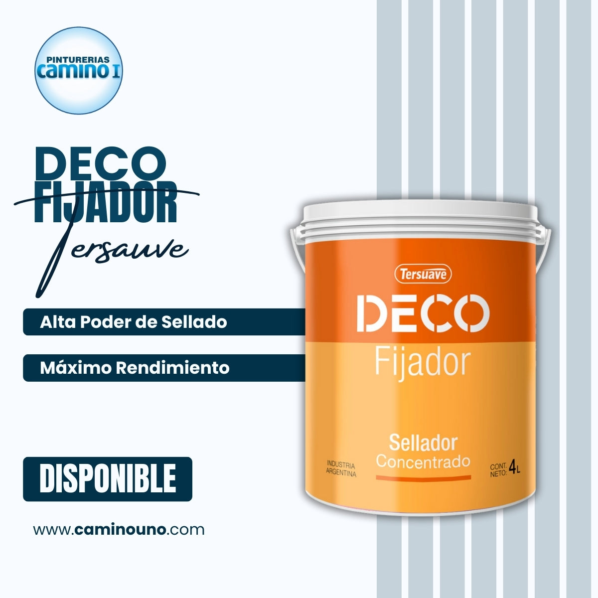 Deco Fijador Sellador Tersuave x 04 litros