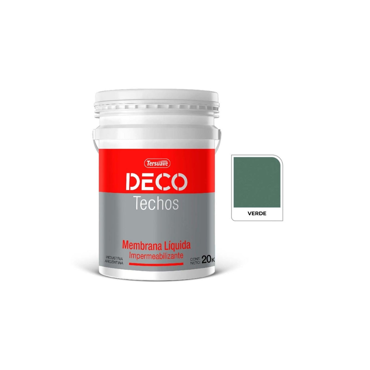 Membrana en pasta Deco Techos Tersuave x 20 kg