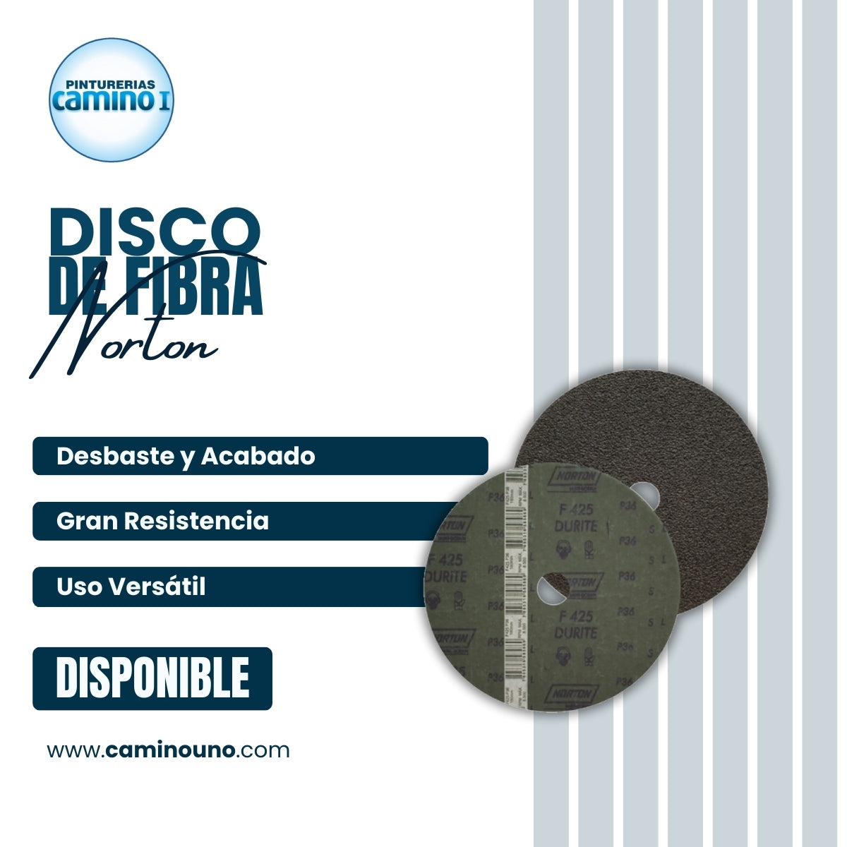 Discos de Fibra Norton