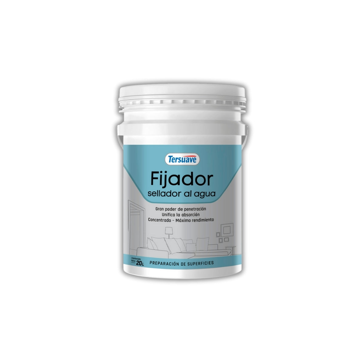 Fijador Sellador Tersuave x 20 litros