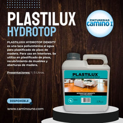 Laca al agua Plastilux Hydrotop Density Petrilac x 05 litros