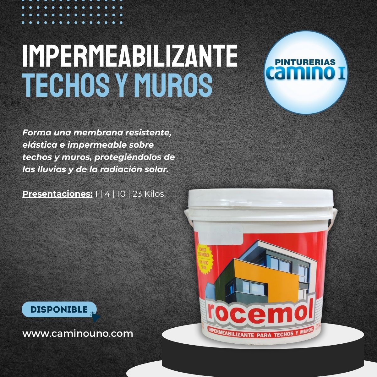 Impermeabilizante Rocemol x 20 Lts