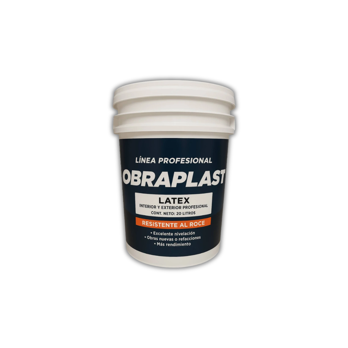 Látex ObraPlast Interior-Exterior Sinteplast x 20 litros