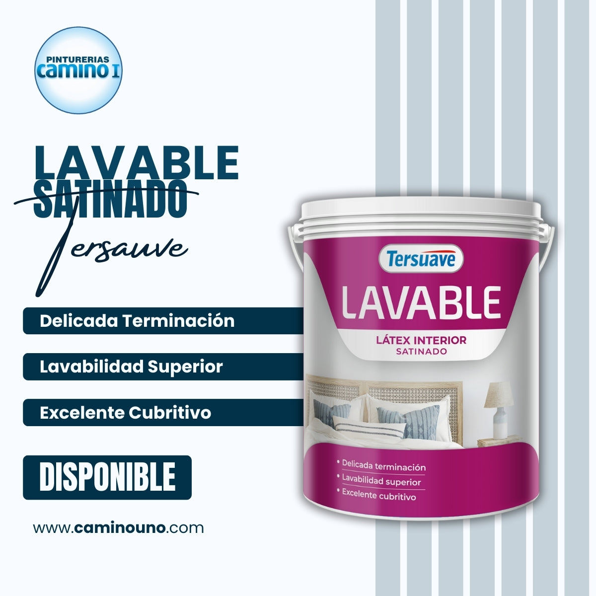 Lavable Interior Satinado x 20 litros