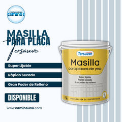 Masilla para Placa de Yeso Tersuave x 16 kg