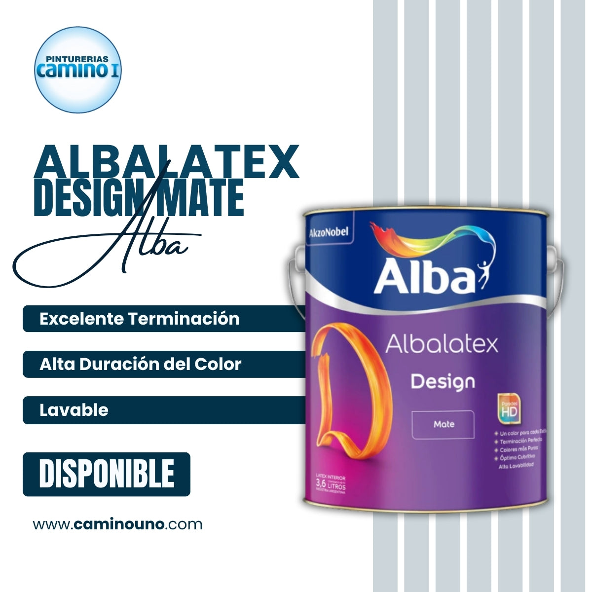 Albalatex Design Mate x 20 litros