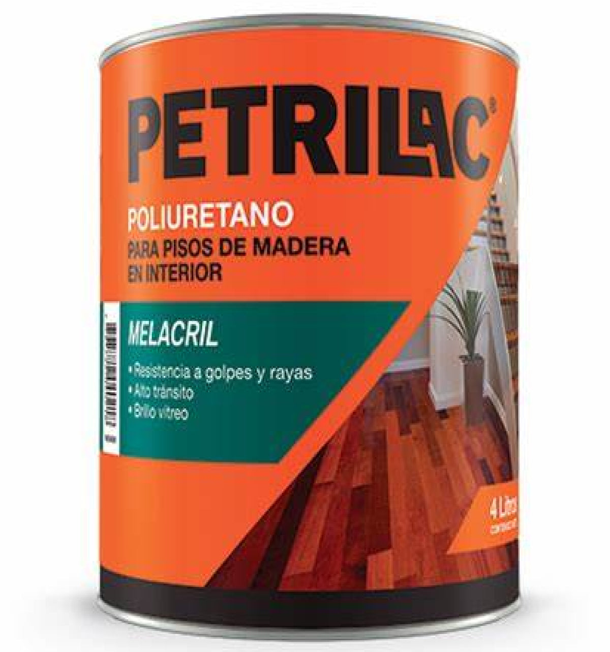 Laca Poliuretanica Melacril Petrilac x 04 litros