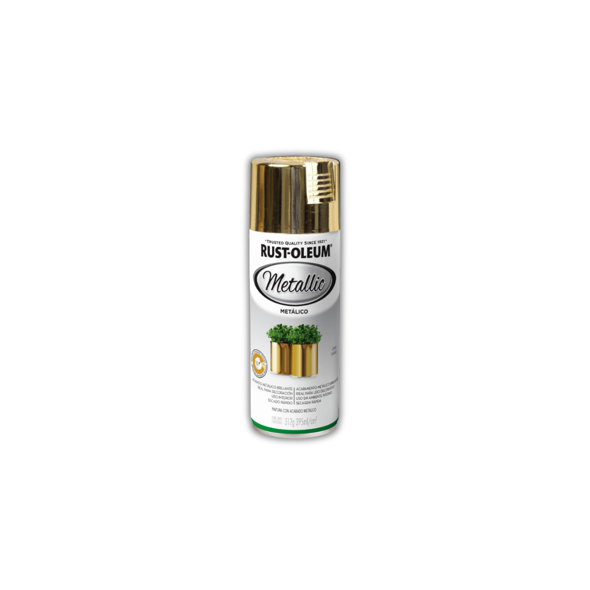 Aerosol Metallic Rust-Oleum x 312 gramos