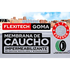 Flexitech Goma Gris x 20 kilos