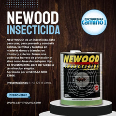 Newood Insecticida Petrilac x 04 litros