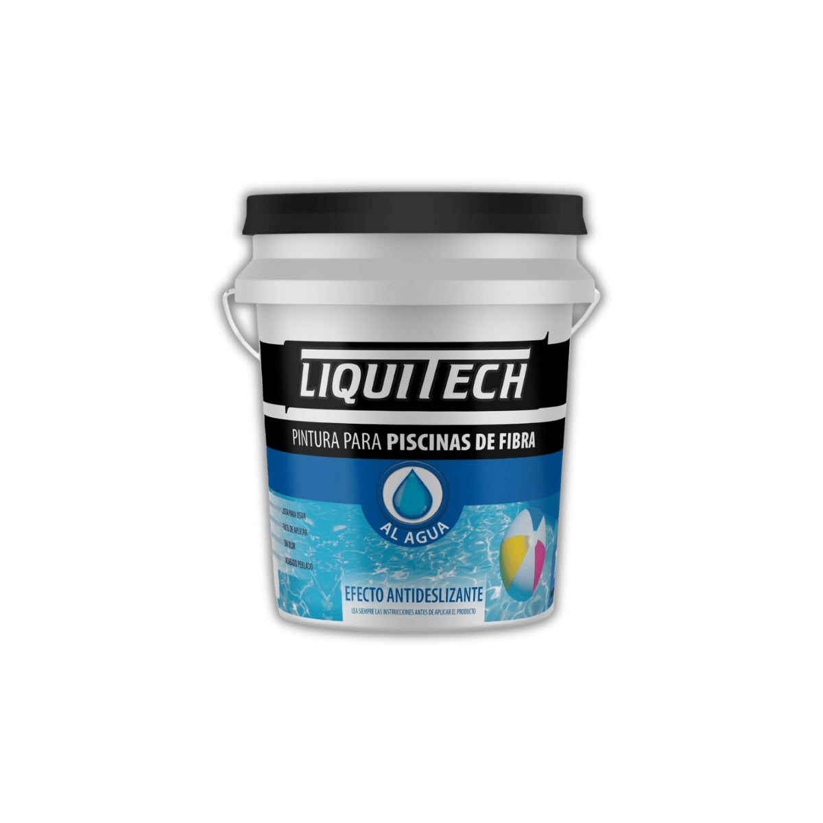 Liquitech Piscina para Fibra de Vidrio Merclin x 04 litros