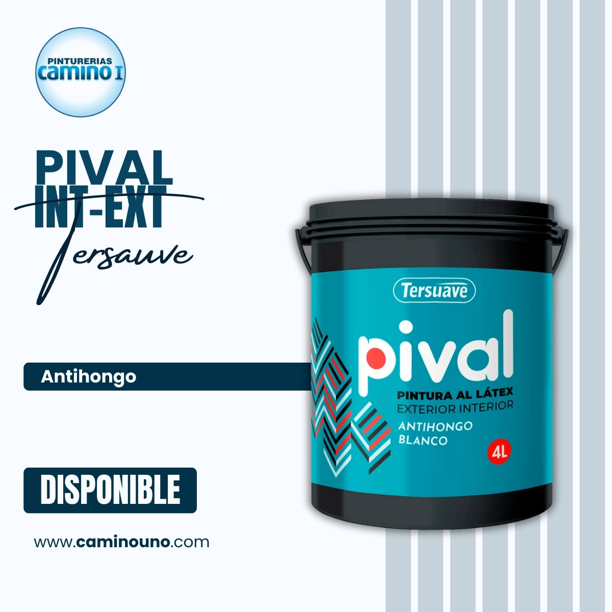 Pival Interior-Exterior x 04 litros