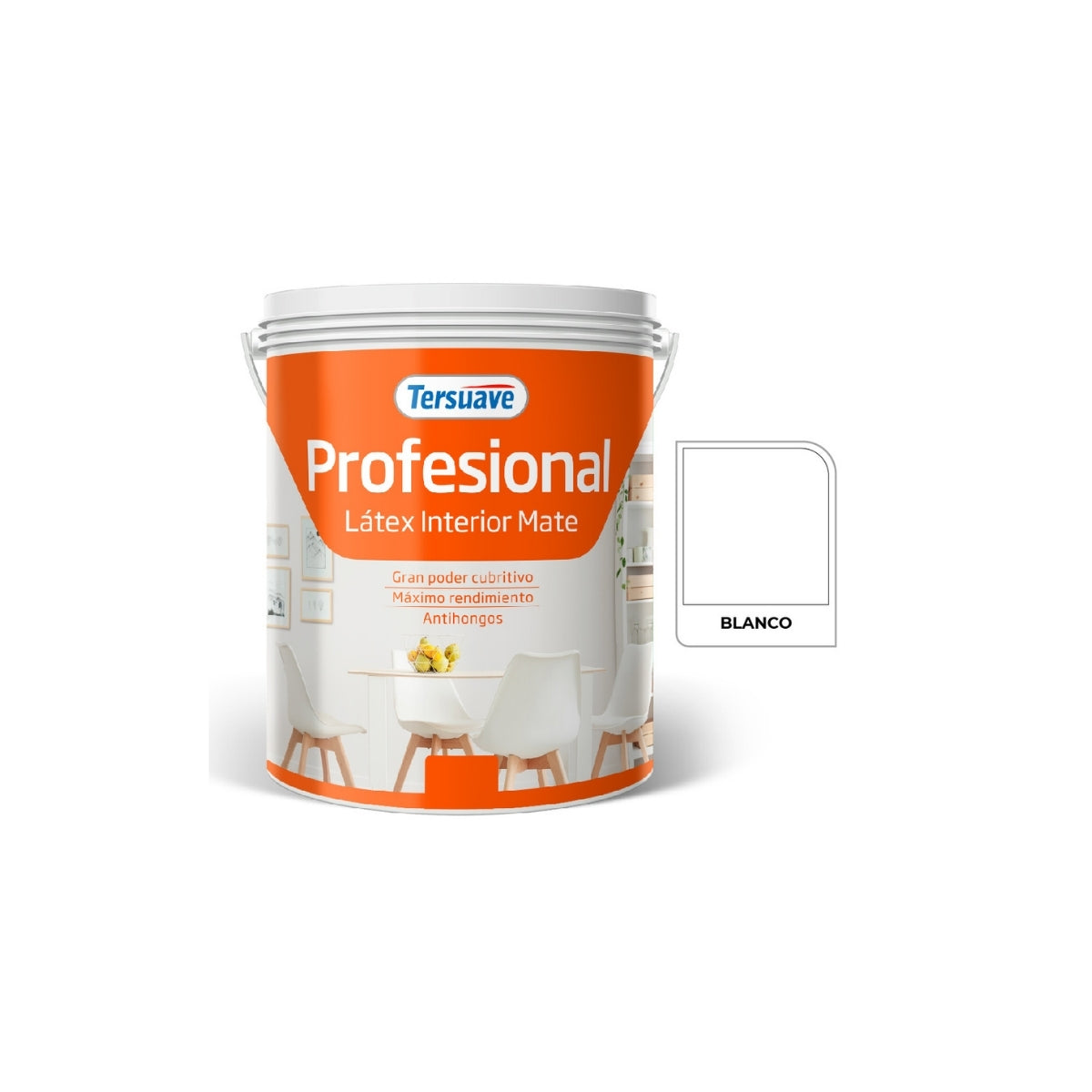 Profesional Interior Tersuave x 04 litros