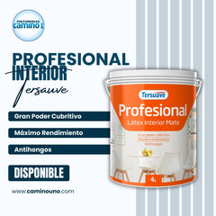 Profesional Interior Tersuave x 04 litros