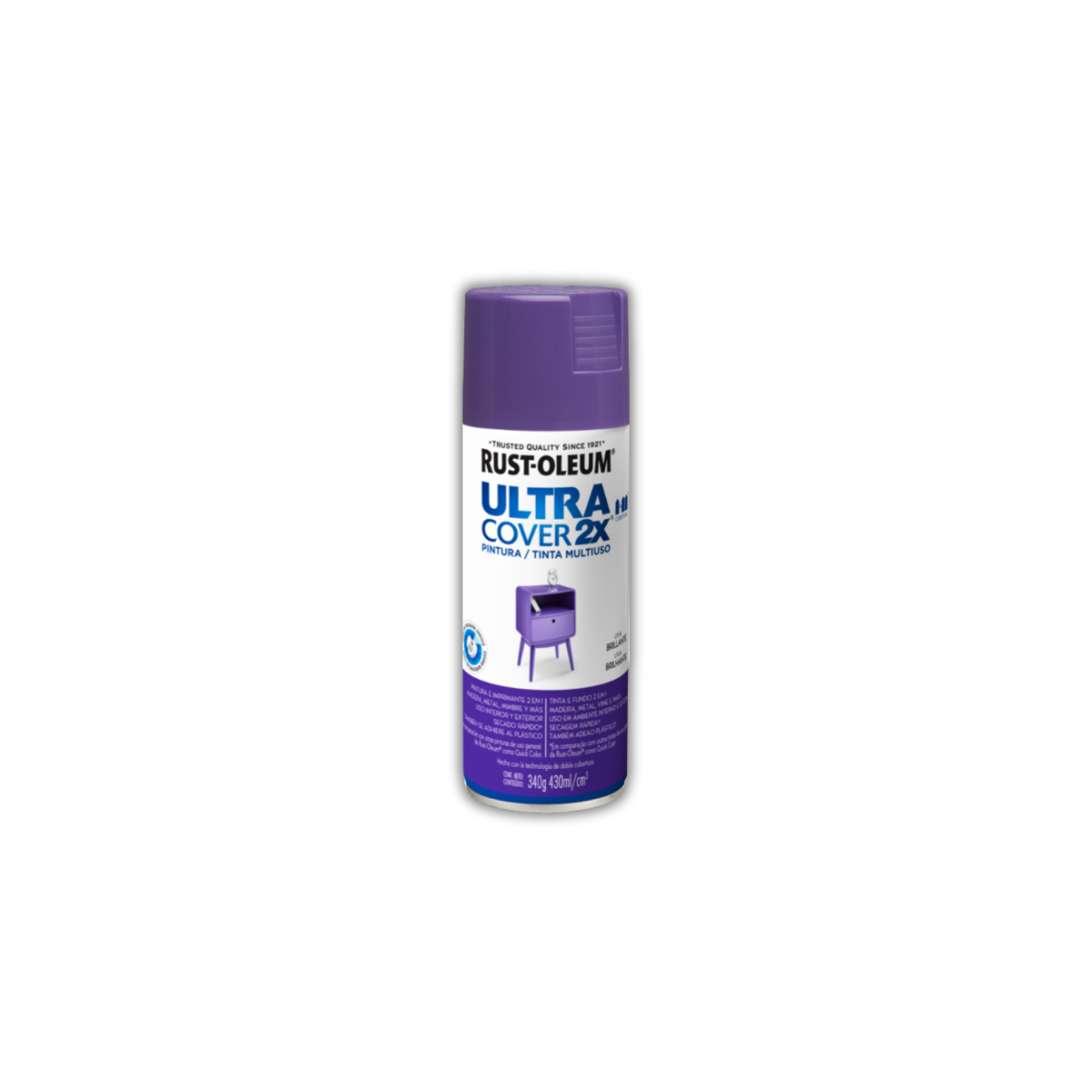 Aerosol Ultra Cover® Brillante Rust-Oleum x 340 gramos