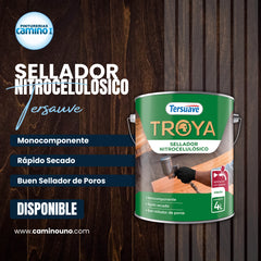Troya Sellador Nitrocelulosico Tersuave x 01 litros