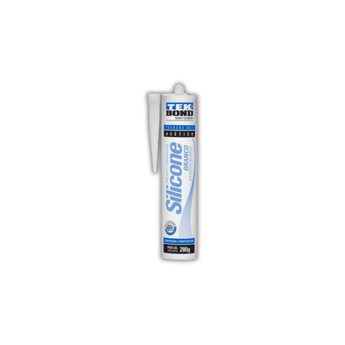 Silicona Acetica Uso General Tek Bond® x 280 gramos